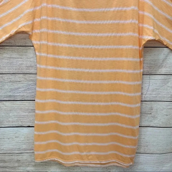 Michael Stars Dolman Sleeve Stripe Tunic Top - Picture 3 of 12